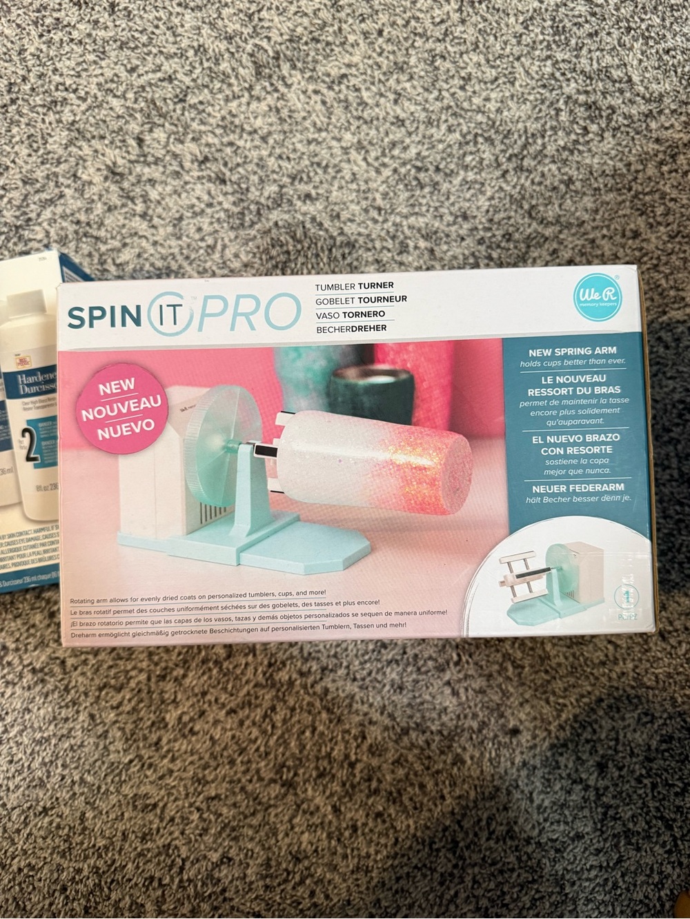 Spin It Pro Tumbler Turner + Resin